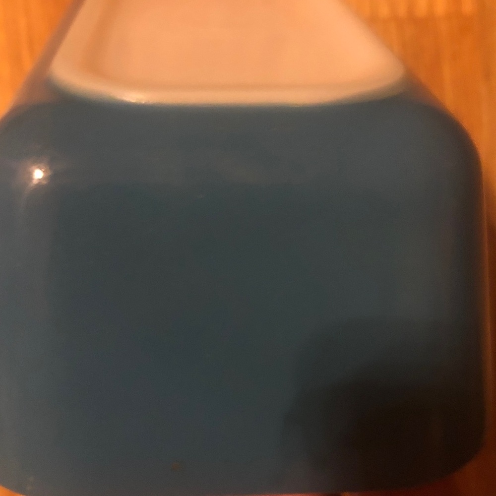 Blue Rectangular Pyrex Dish - Picture 8 of 8